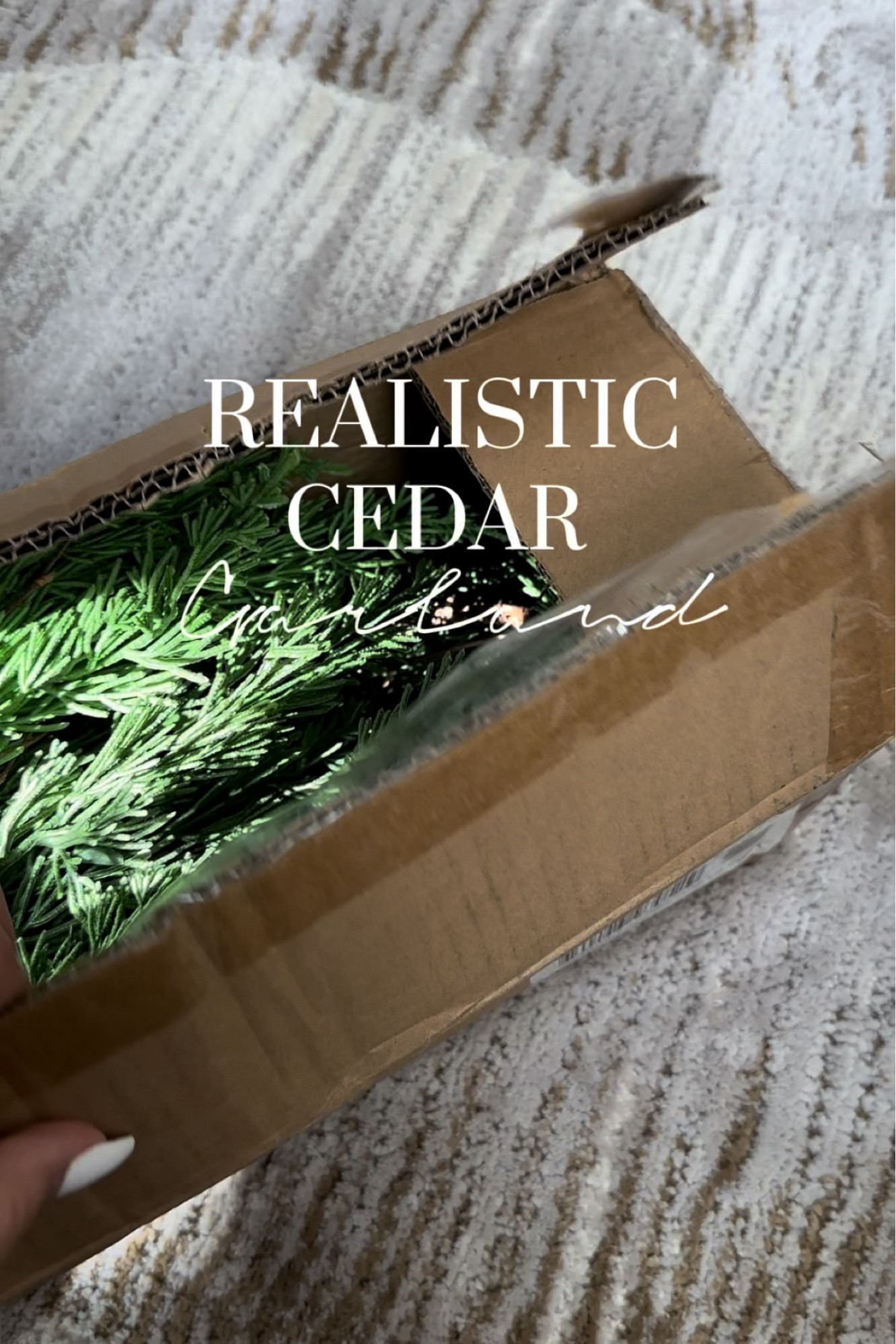 108” Realistic cedar garland looks beautiful on the mantle and ready to get decorated for the holidays  

#LTKSeasonal #LTKHome #LTKHoliday
