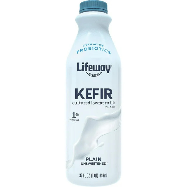 Lifeway Lowfat Milk Plain Kefir, 32 fl oz | Walmart (US)