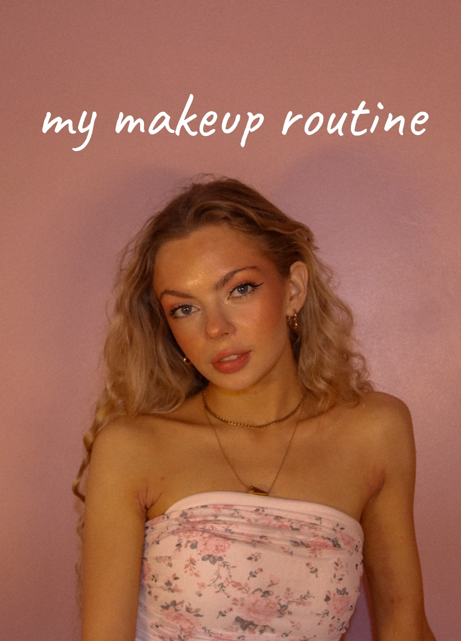 Primer: elf thirst burst drops followed by Maybelline grippy primer 
Foundation: Charlotte tilbury flawless filter (kinda a mix between a low coverage foundation and a primer)  or for a more affordable one I also use the collection dupe 
Cream Bronzer: no. 7 cream bronzer or the Maybelline lifter stick bronzer 
Cream blush: Charlotte tilbury pinkgasm 
Concealer: lancome concealer 
Powder: Huda beauty loose powder and Charlotte tilbury airbrush powder
Powder bronzer: benefit hoola bronzer 
Eyeliner: L’Oréal infallible pen eyeliner
Mascara: Maybelline sky high 
Setting spray: beauty crop glow milk mist (discontinued now and I’m so sad about it) or the Milani one 
Lipstick: I mainly use makeup for ever lip liner in wherever walnut and prada tiepolo or nyx smushy in soft smile 



#LTKdatenight #LTKbeauty #LTKuk