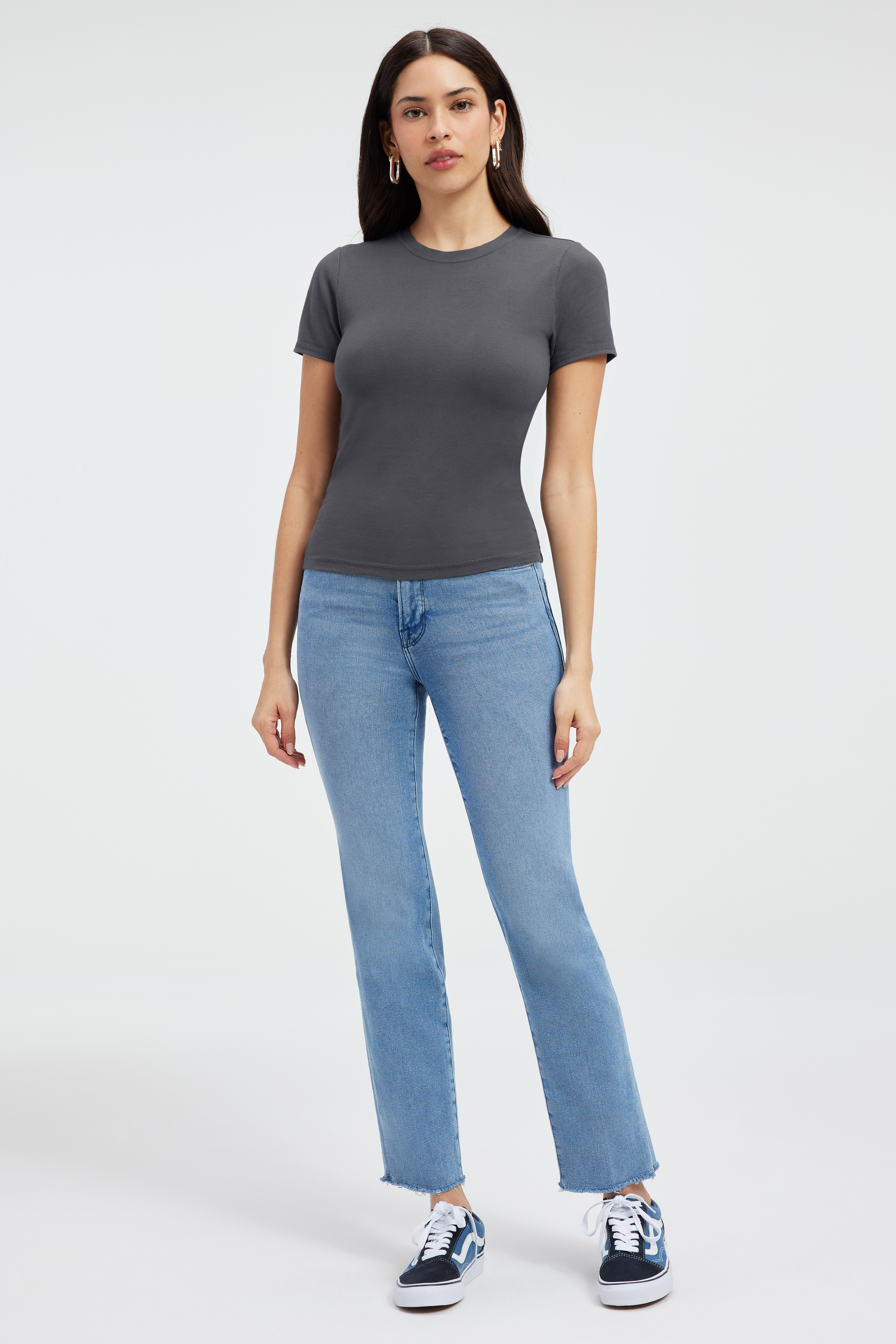 SUPER STRETCH BABY TEE | Good American