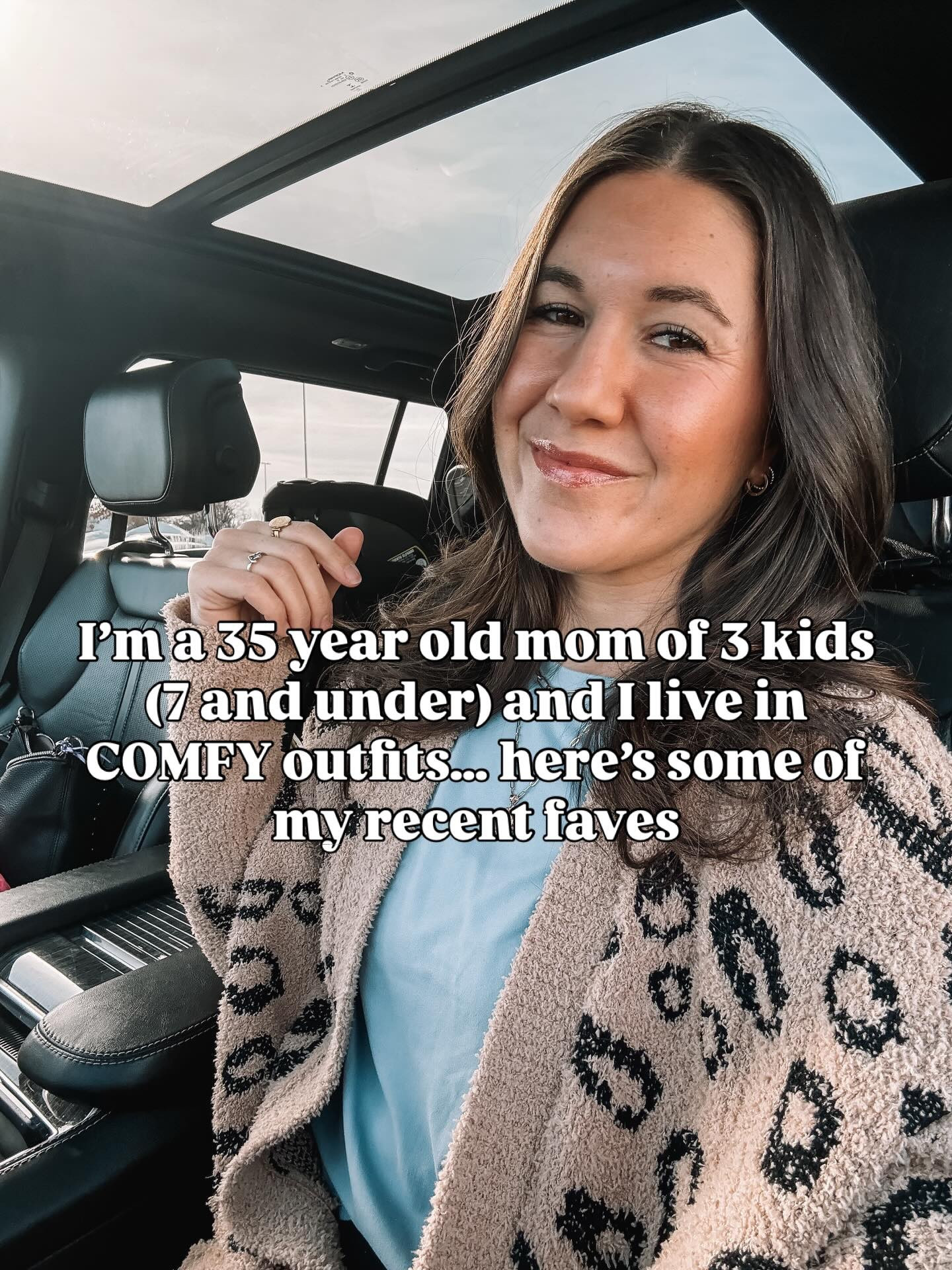 Comment ‘want’ for links! Living in comfy outfits until further notice ✌🏽

As a SAHM & homeschool mom I’m with my kids constantly. So easy & comfortable outfits is the only thing that makes sense - especially while chasing after a one year old. Sharing my favorite postpartum high waist jeans, go-to no front seam leggings, oversized sweatshirts, matching sets, quilted jackets & more of my faves!

#momoutfit #momof3 #comfystyle #comfyoutfit #momoutfits