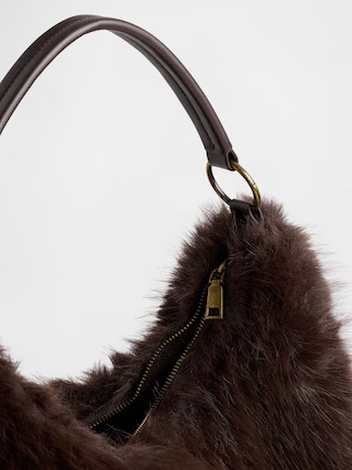 Faux Fur Slouchy Bag | Gap (US)