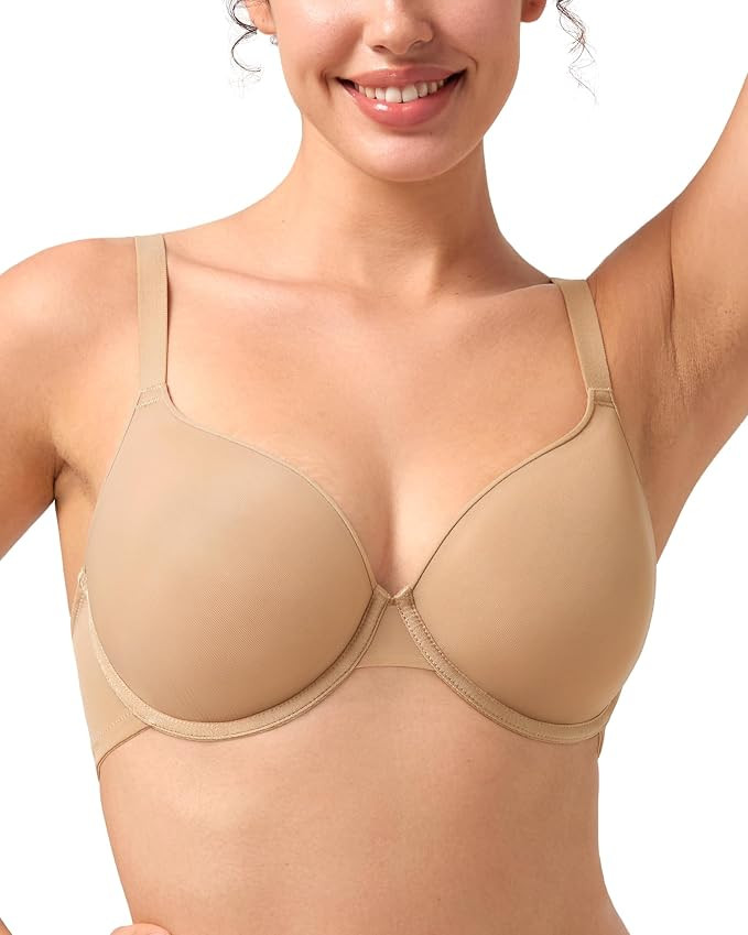 HSIA Wireless Tshirt Bras for Women Push Up Seamless Full Coverage Bralette No Wire Everyday Comf... | Amazon (US)