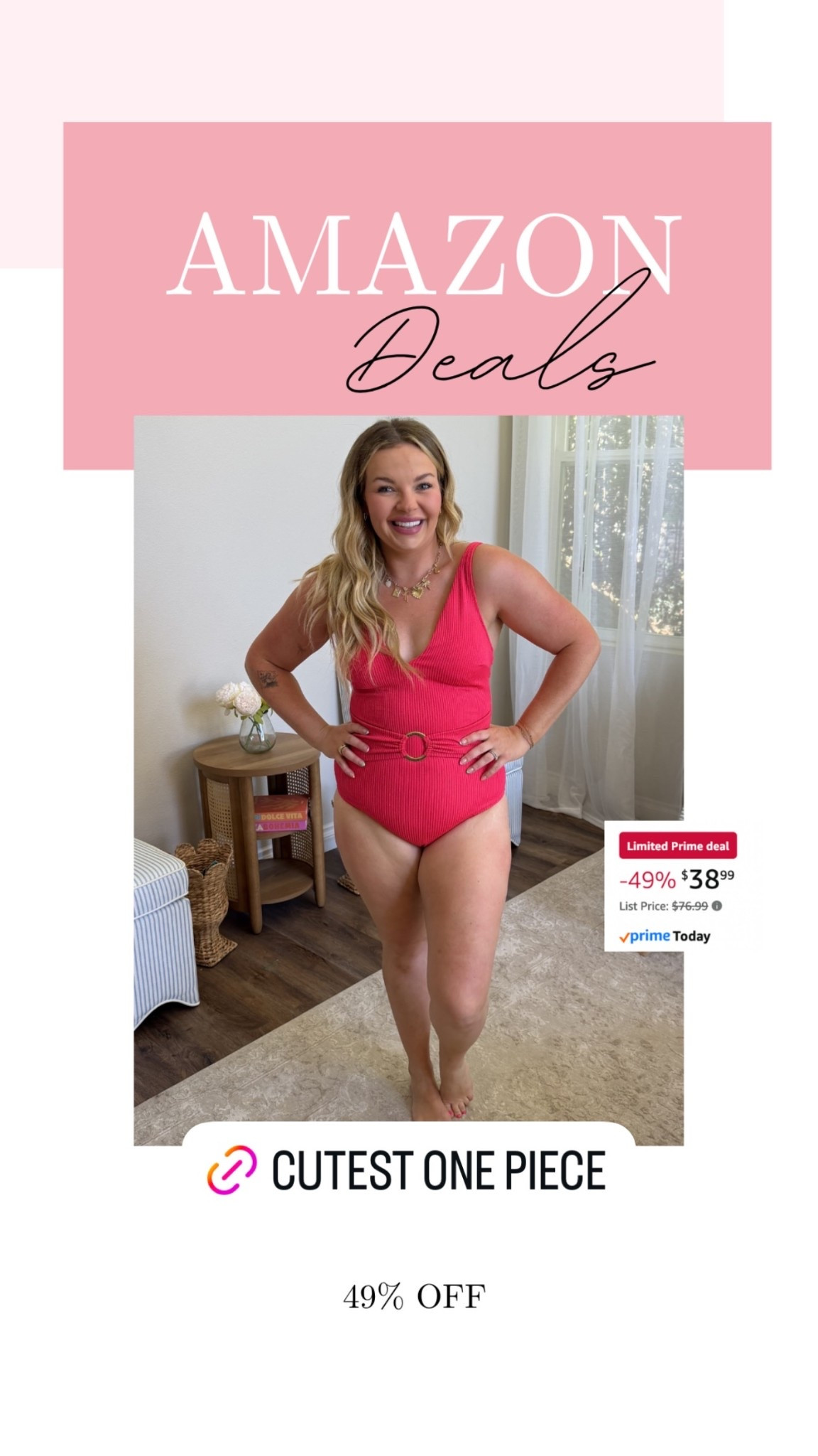 Cute mom, friendly swimsuit on Deal today!!

#LTKSaleAlert #LTKMidsize #LTKSwim