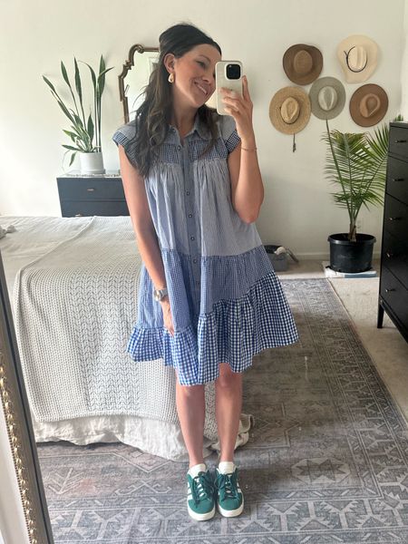 I’m more of a spring, summer girly 🌼☀️ Obsessed with tennis shoes + girly dresses for spring. 

#LTKmidsize #LTKshoecrush #LTKstyletip