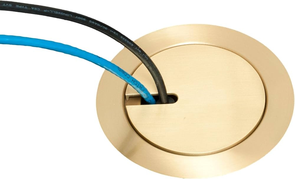 Arlington FLBC4580 Recessed Power and Data Round Floor Box for Existing or New Concrete Floor Box... | Amazon (US)