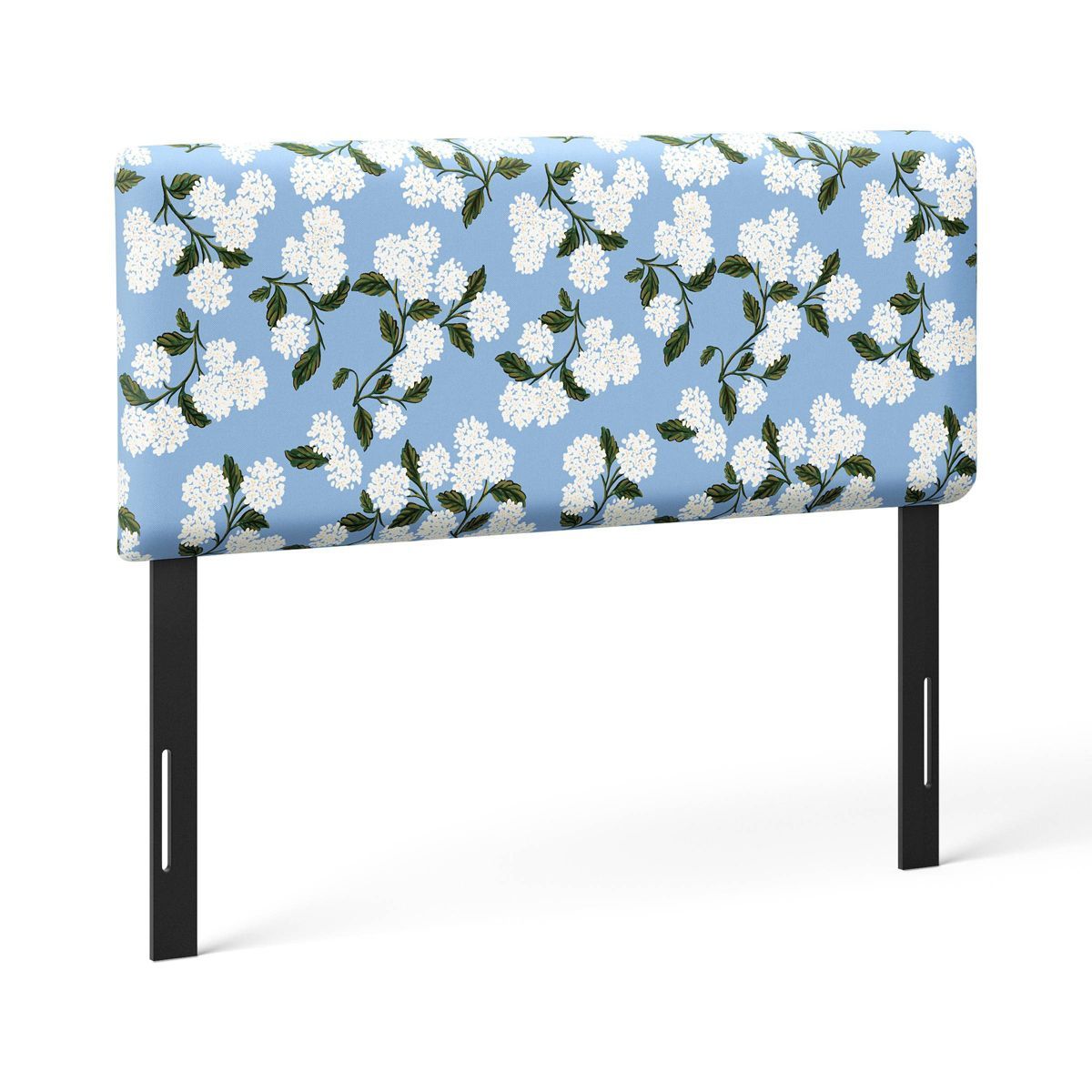 Rifle Paper Co. x Target King Strawberry Fields Upholstered Headboard Taupe: Pine Frame, Floral D... | Target