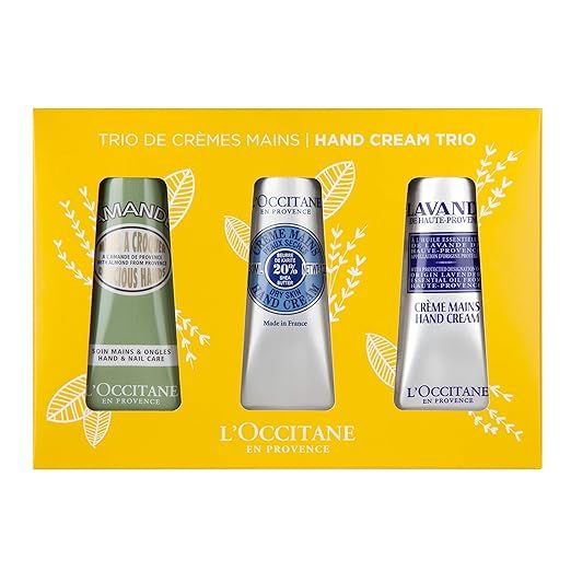 L'Occitane Hand Cream Classics Trio Gift Set Enriched with Shea Butter for Dry Hands | Amazon (US)