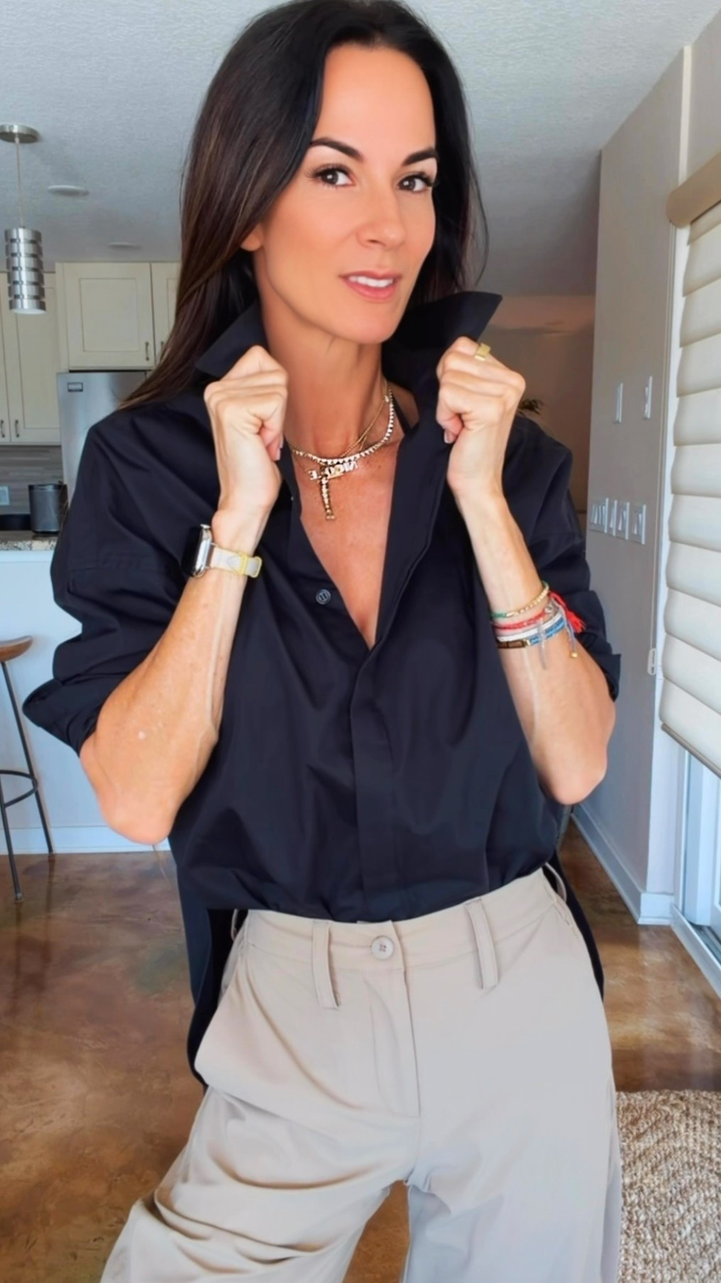 One shirt. Three completely different personalities. 🤍✨

The kind of piece that quietly becomes the hardest-working item in your closet.

☀️ Throw it over a bikini for the beach.
🥂 Tie it over a sarong for brunch.
💼 Tuck it into tailored pants and suddenly you’re ready for the boardroom.

Proof that you don’t need more clothes… you just need pieces that work harder.

Which look are you choosing first: Beach, Brunch, or Boardroom? Tell me below! 👇

#NicoleColeeStyle #CapsuleWardrobe #StyleOver40 #SummerStyle #OOTD

#LTKdayinmylife #LTKgrwm #LTKootd