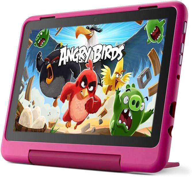 Amazon Fire HD 8 Kids Pro tablet- 2022, ages 6-12 | 8" HD screen, slim case for older kids, ad-fr... | Amazon (US)