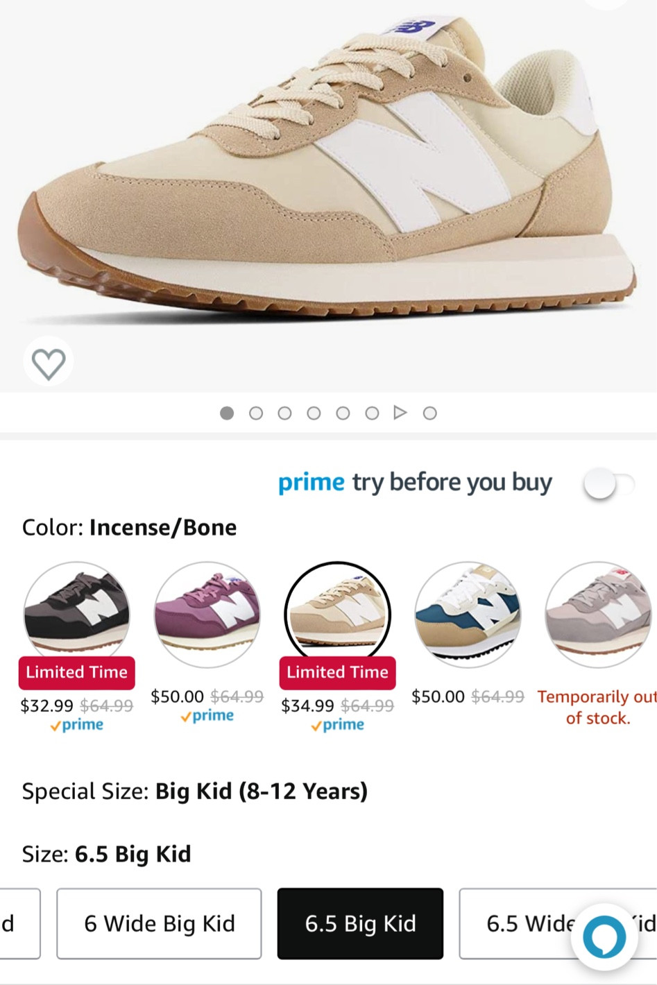 Grabbed these New Balance kids shoes in a 6.5 which is a size 8 in womens! 

Black Friday, Amazon, running shoes, new balance, women’s shoes

#LTKCyberweek #LTKunder50 #LTKGiftGuide