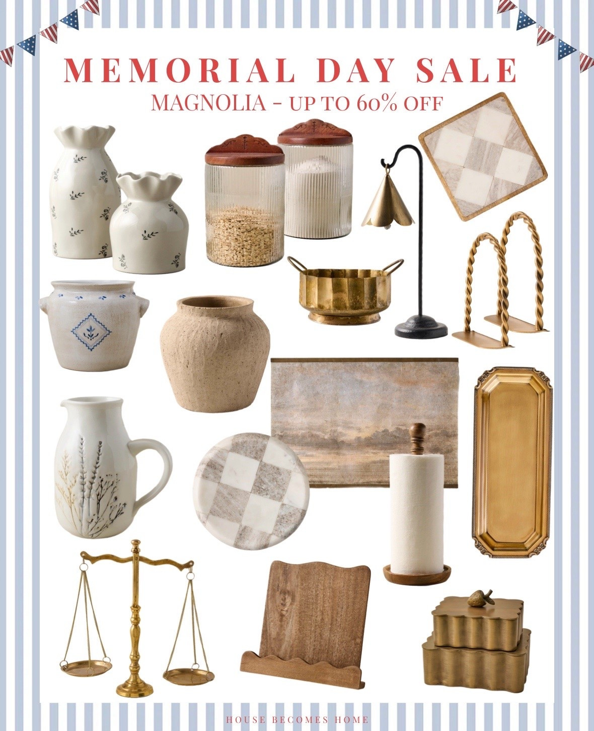 Memorial Day Sale! Magnolia: up to 60% off!! 🇺🇸

#LTKHome #LTKSaleAlert #LTKSeasonal