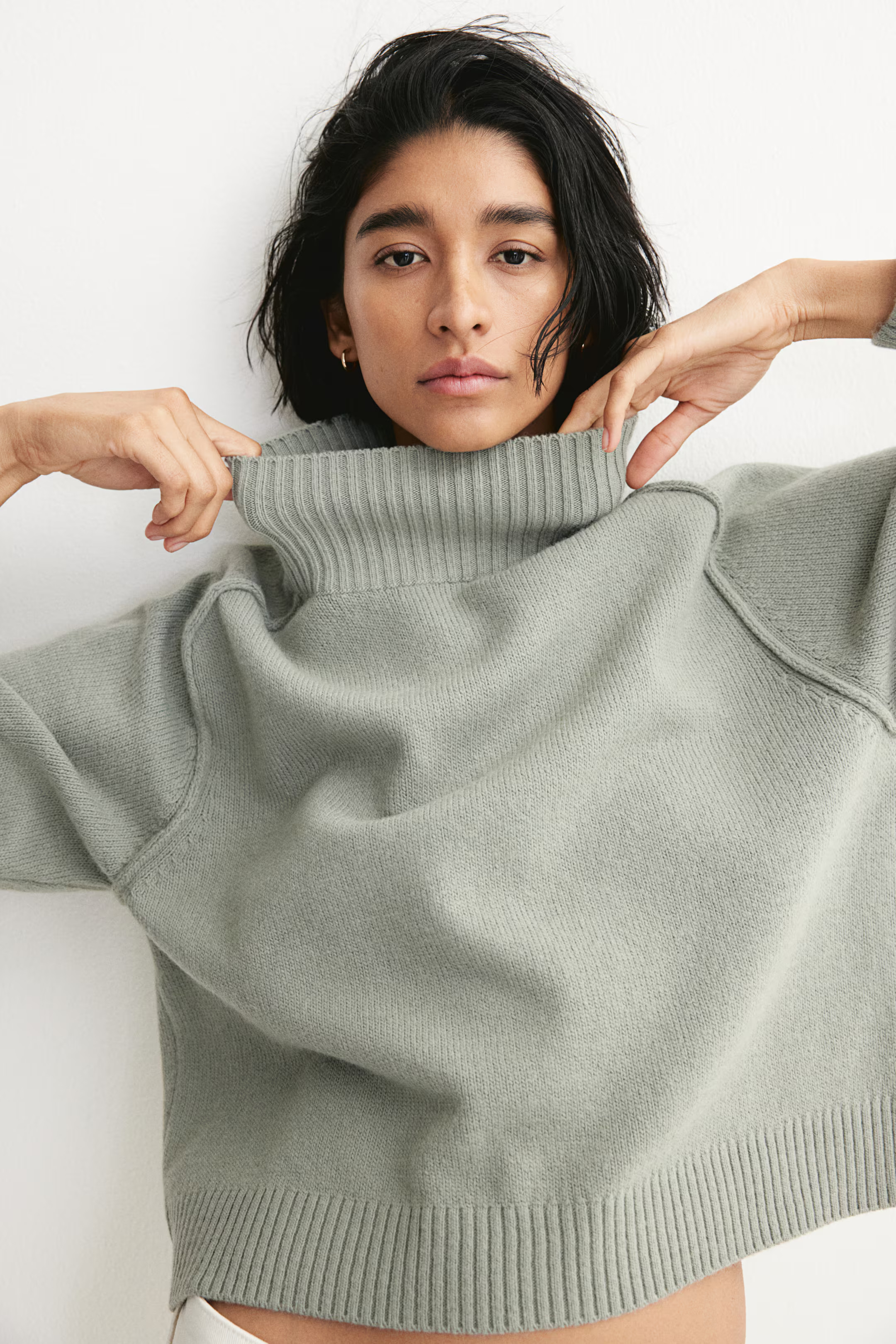 Mock Turtleneck Sweater | H&M (US + CA)