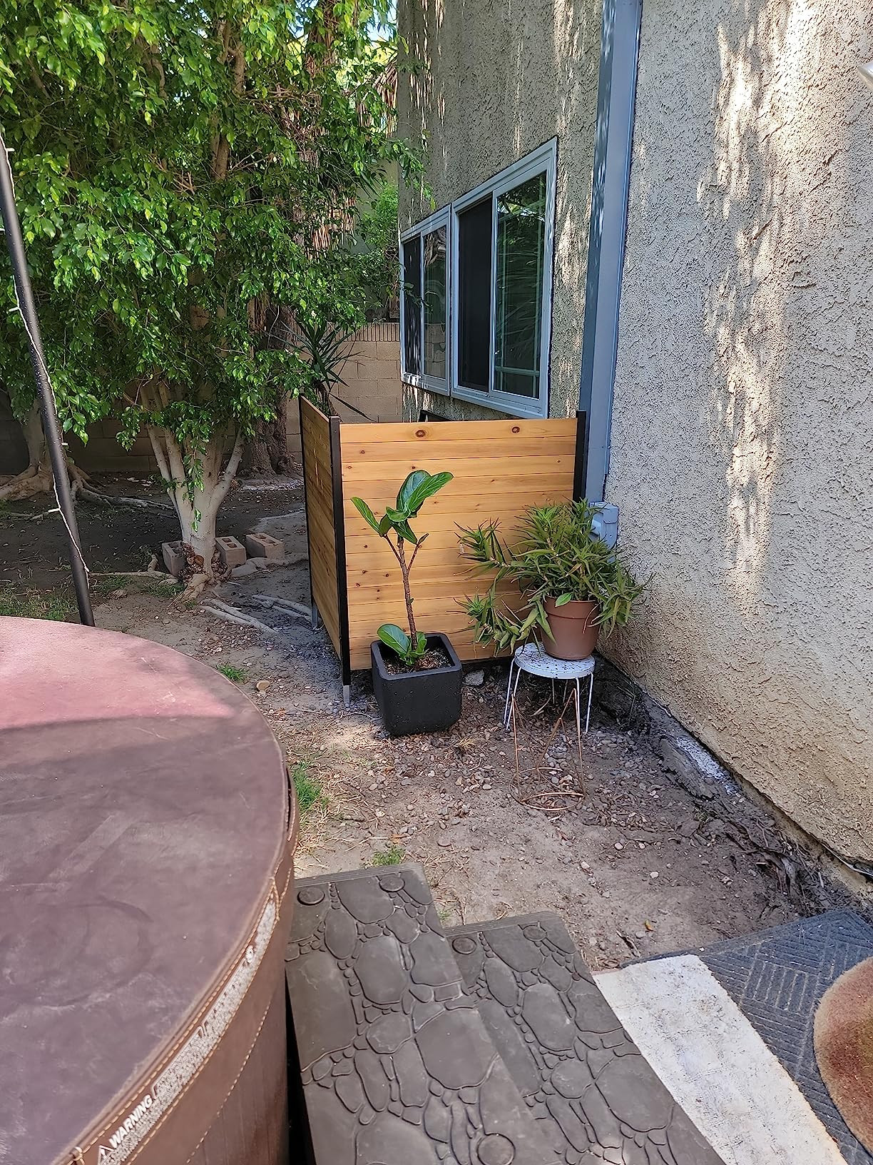 Enclo Privacy Screens EC18008 Richmond Wood Outdoor Privacy Fence Screen No-Dig Kit 38" W x 42" H... | Amazon (US)