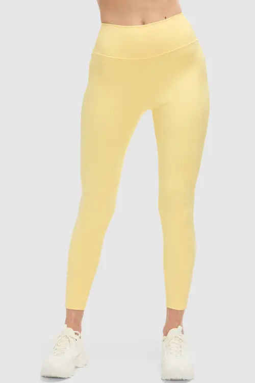 Peloton Cadent High Rise Pocket Legging 25"" - Lined in Pale Banana at Nordstrom, Size 1 X | Nordstrom