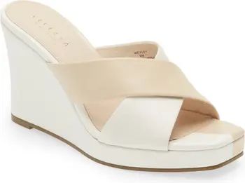 Cecelia New York Leather Wedge Sandal | Nordstrom | Nordstrom