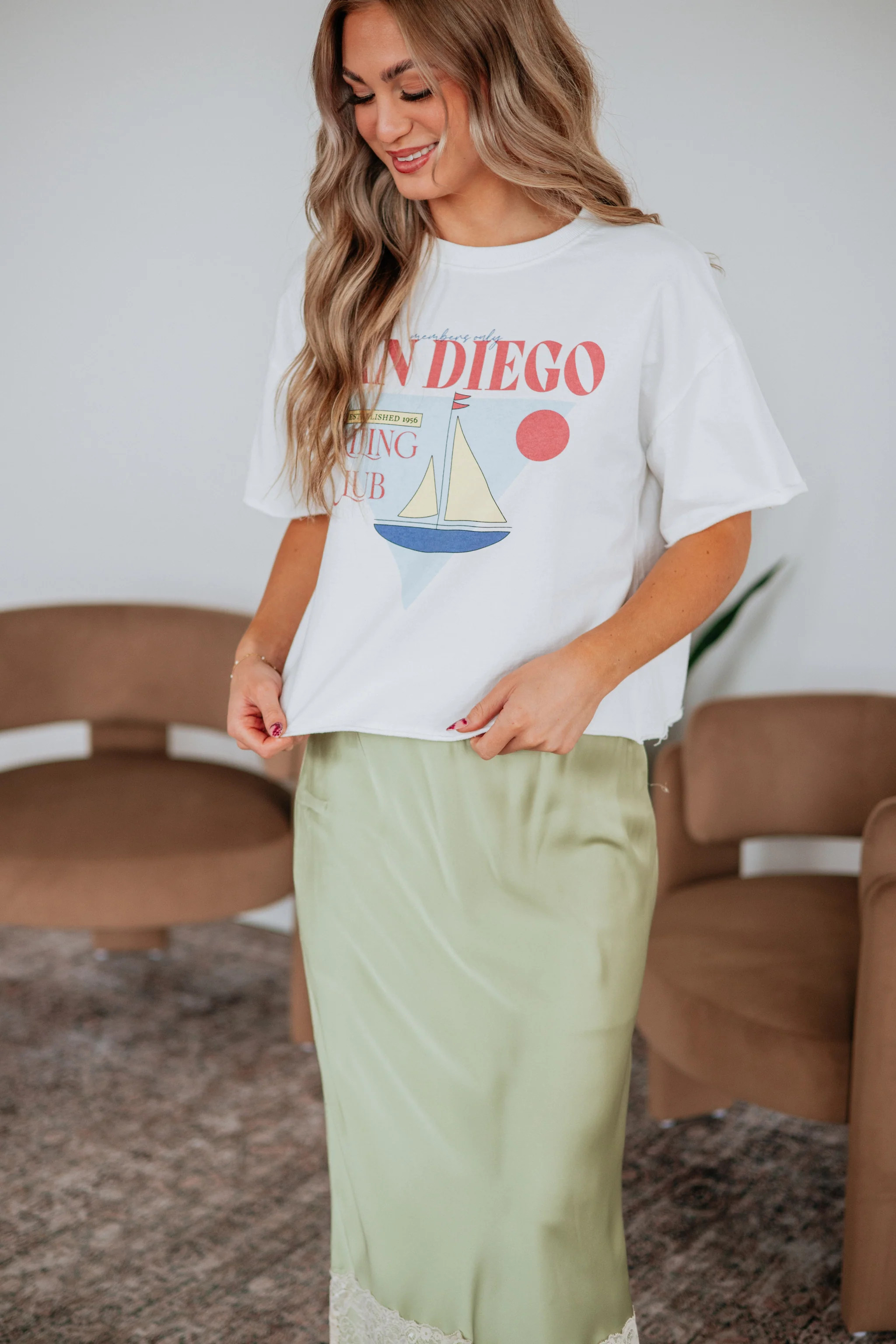 San Diego Sailing Club Graphic Tee | Wild Oak Boutique