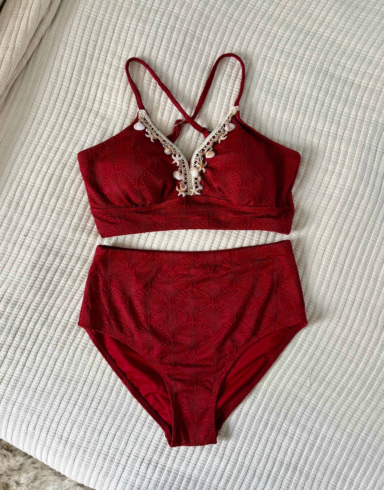 YOU GUYS!!! I’m obsessed with the shell details!! 🤩 Lots more colors!

#LTKTravel #LTKSwim #LTKSeasonal