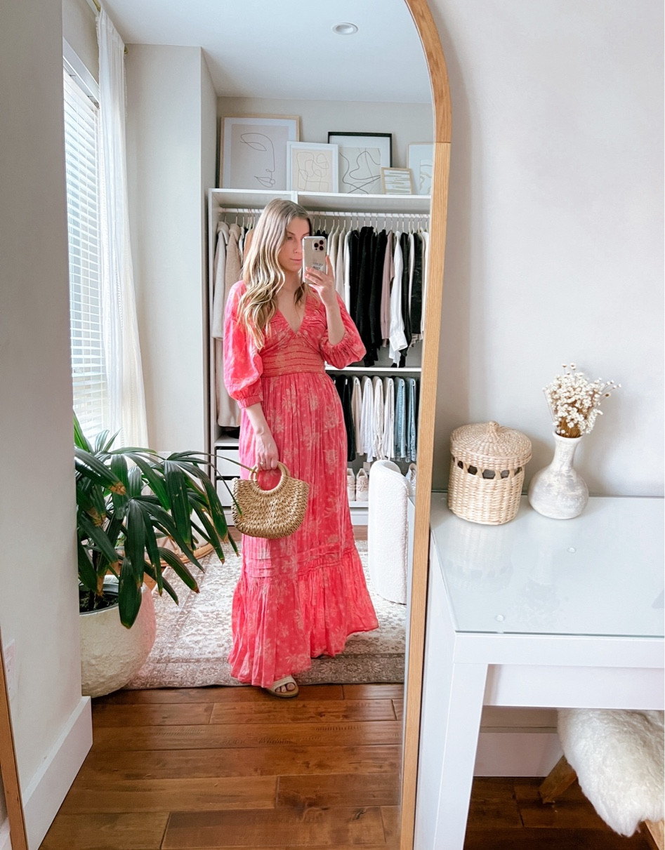 THE DRESS OF THE SUMMER. Perfect for a breezy summer night! It’s light and airy and just so beautiful! Comes in so many colors, too! I’m wearing an XS. 

#LTKFind #LTKstyletip