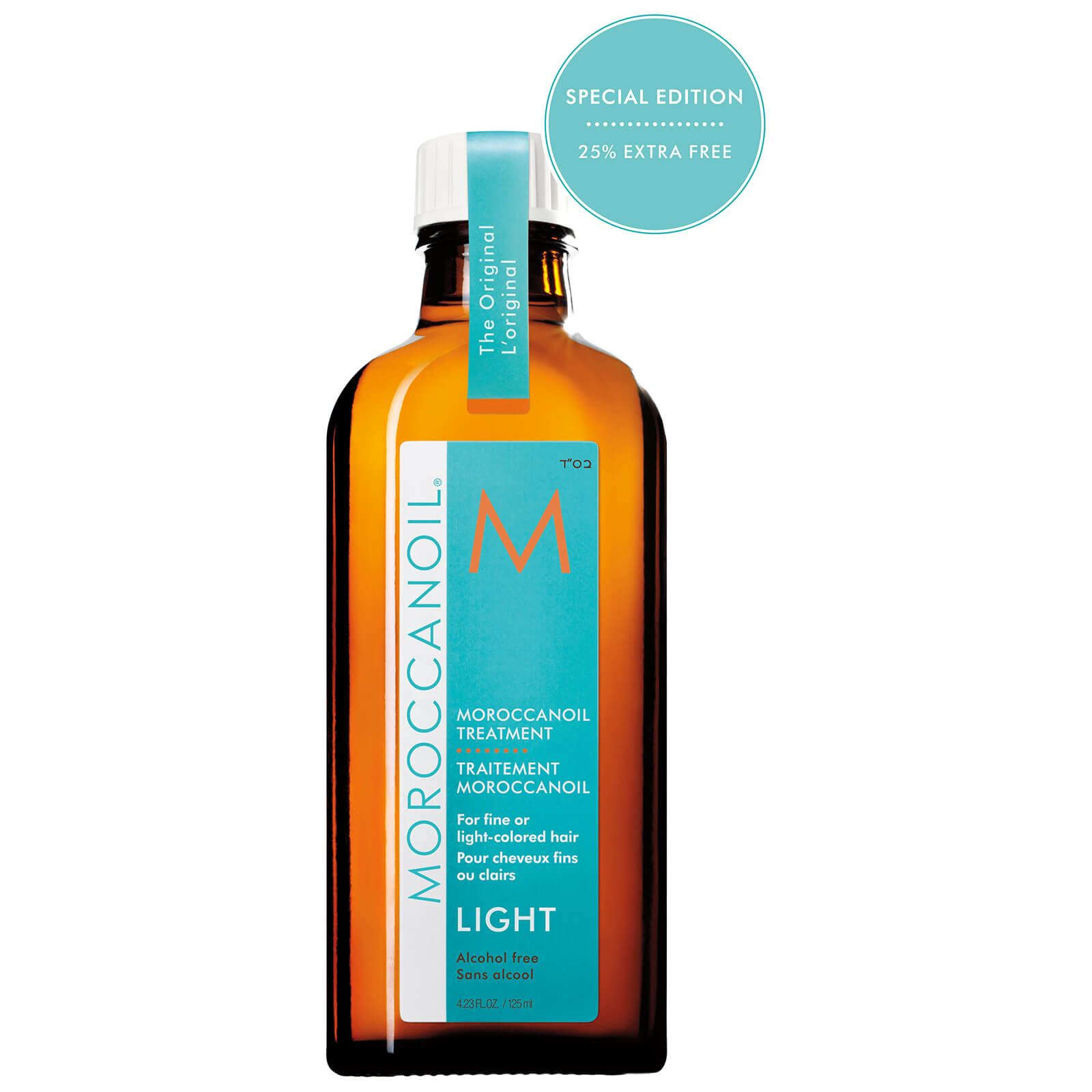 Moroccanoil Treatment Light (125ml) (25% Extra Free) (Worth £41.05) | Look Fantastic (UK)