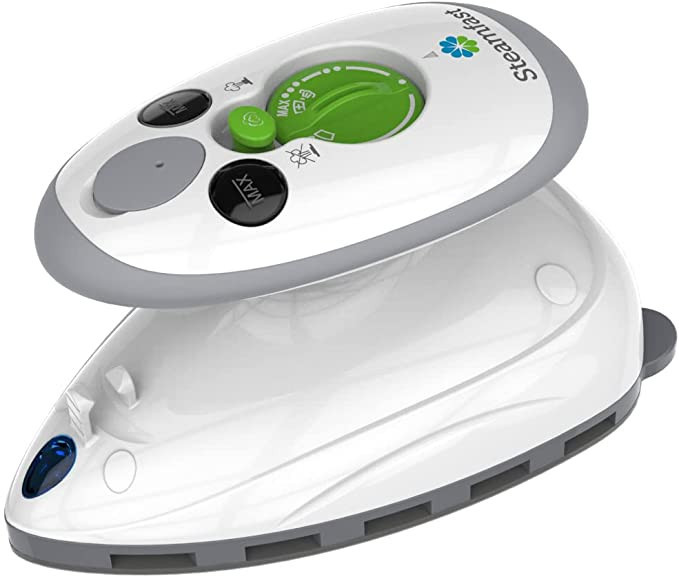 SteamFast SF-717 Mini Steam Iron with Dual Voltage, Travel Bag, Non-Stick Soleplate, Anti-Slip Ha... | Amazon (US)