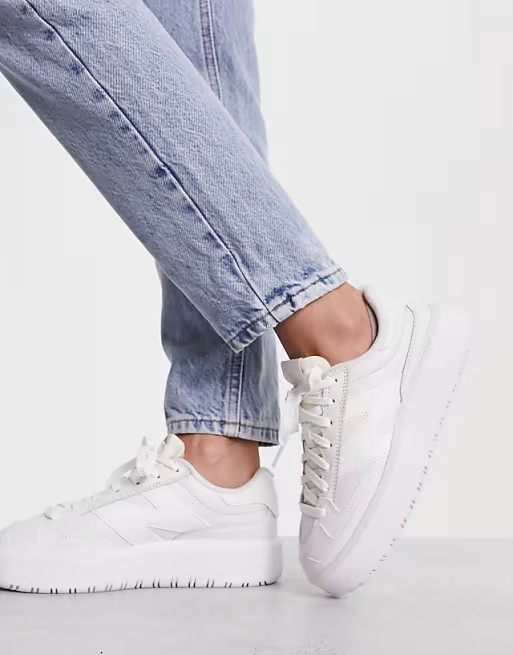 New Balance CT302 sneakers in triple white | ASOS (Global)
