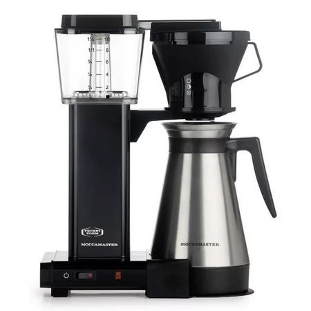 Moccamaster KBT Manual-Adjust Drip-Stop Coffee Maker (40 oz Thermal Carafe) | Black | Walmart (US)