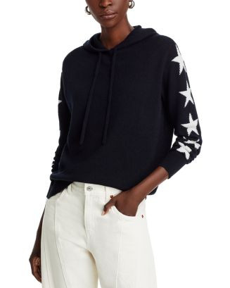 Cashmere Star Sleeve Hoodie Sweater - Exclusive | Bloomingdale's (US)