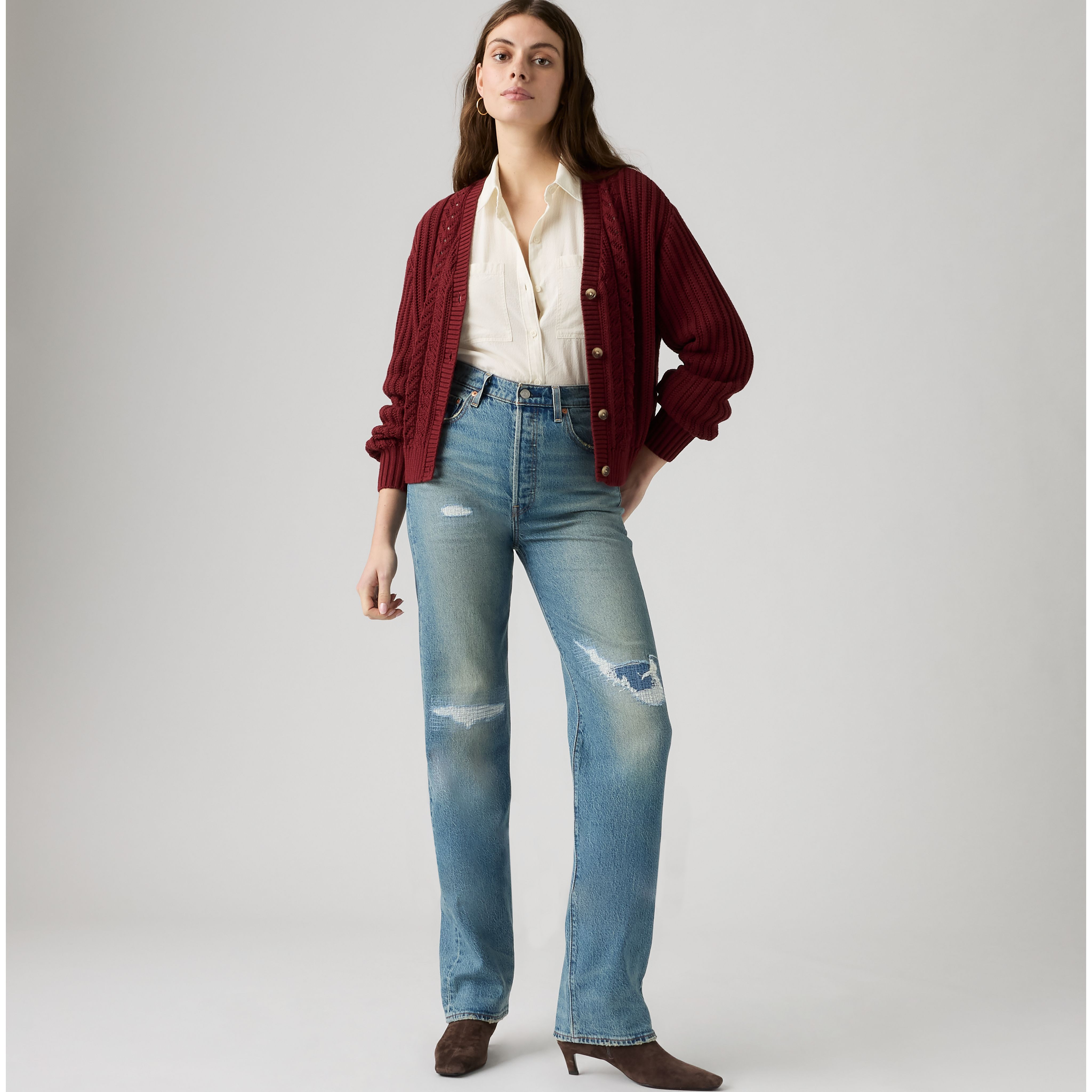 Levi's Ribcage Straight Full Length Women's Jeans 26x32 | Levi's US