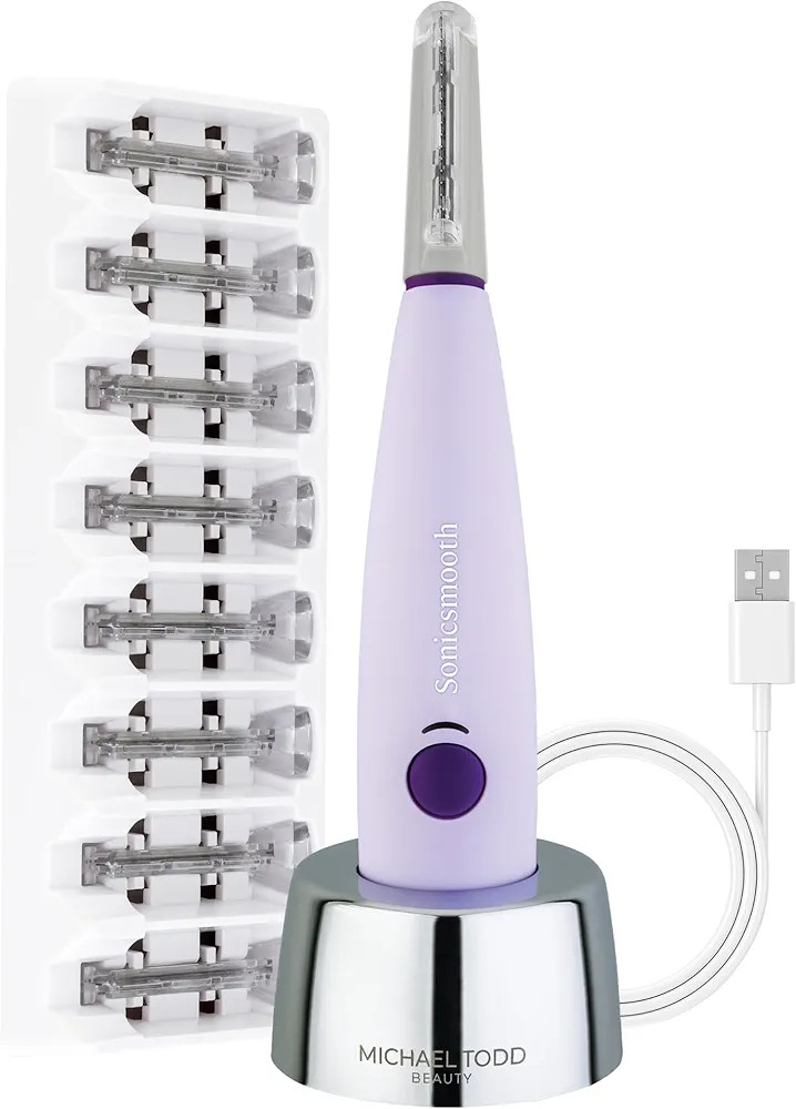 Michael Todd Beauty - Sonicsmooth - Dermaplane Razor for Women Face - SONIC Technology Dermaplani... | Amazon (US)