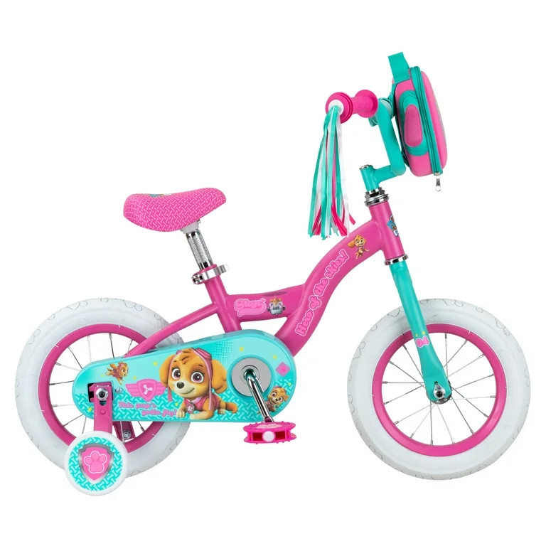 Paw Patrol Skye Sidewalk Bike, 12 In. Wheels, Ages 2 to 4, Pink | Walmart (US)