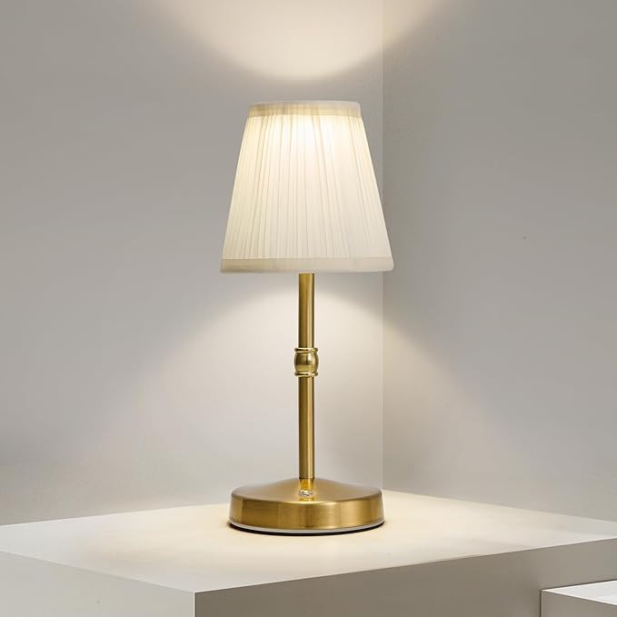 5w Led Cordless Lamps Rechargeable,3000mah Battery Operated Table Lamp,3000k 2 Level Dimmable Cor... | Amazon (US)