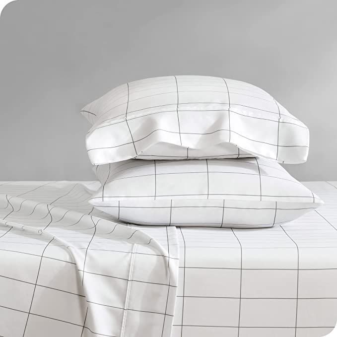 Amazon.com: Bare Home Queen Sheet Set - Luxury 1800 Ultra-Soft Microfiber Queen Bed Sheets - Doub... | Amazon (US)