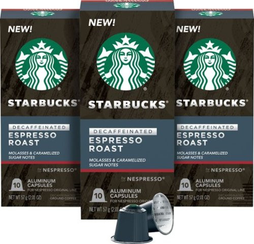 Starbucks by Nespresso Decaf Espresso Roast 3 Pack | Best Buy U.S.