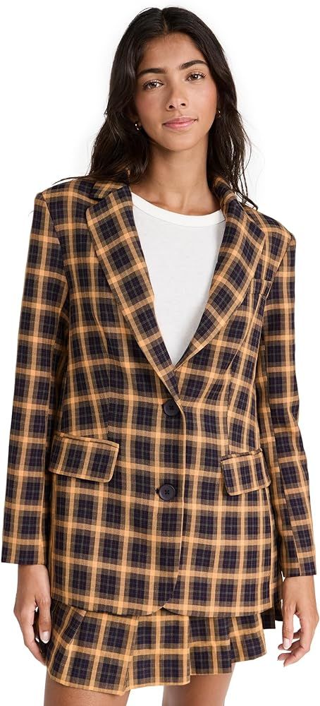 English Factory Women's Checked Blazer | Amazon (US)