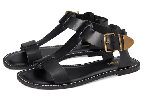 Steve Madden Women's Brazzin Sandal, Black Leather, 9 | Amazon (US)