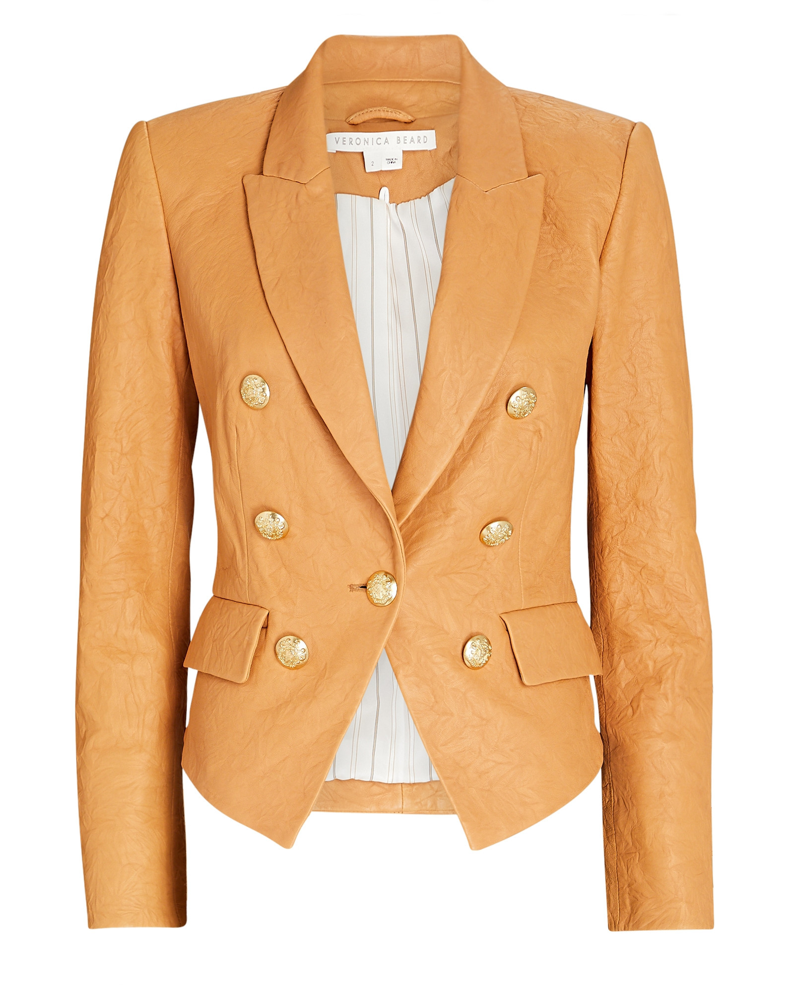 Cooke Leather Dickey Blazer | INTERMIX