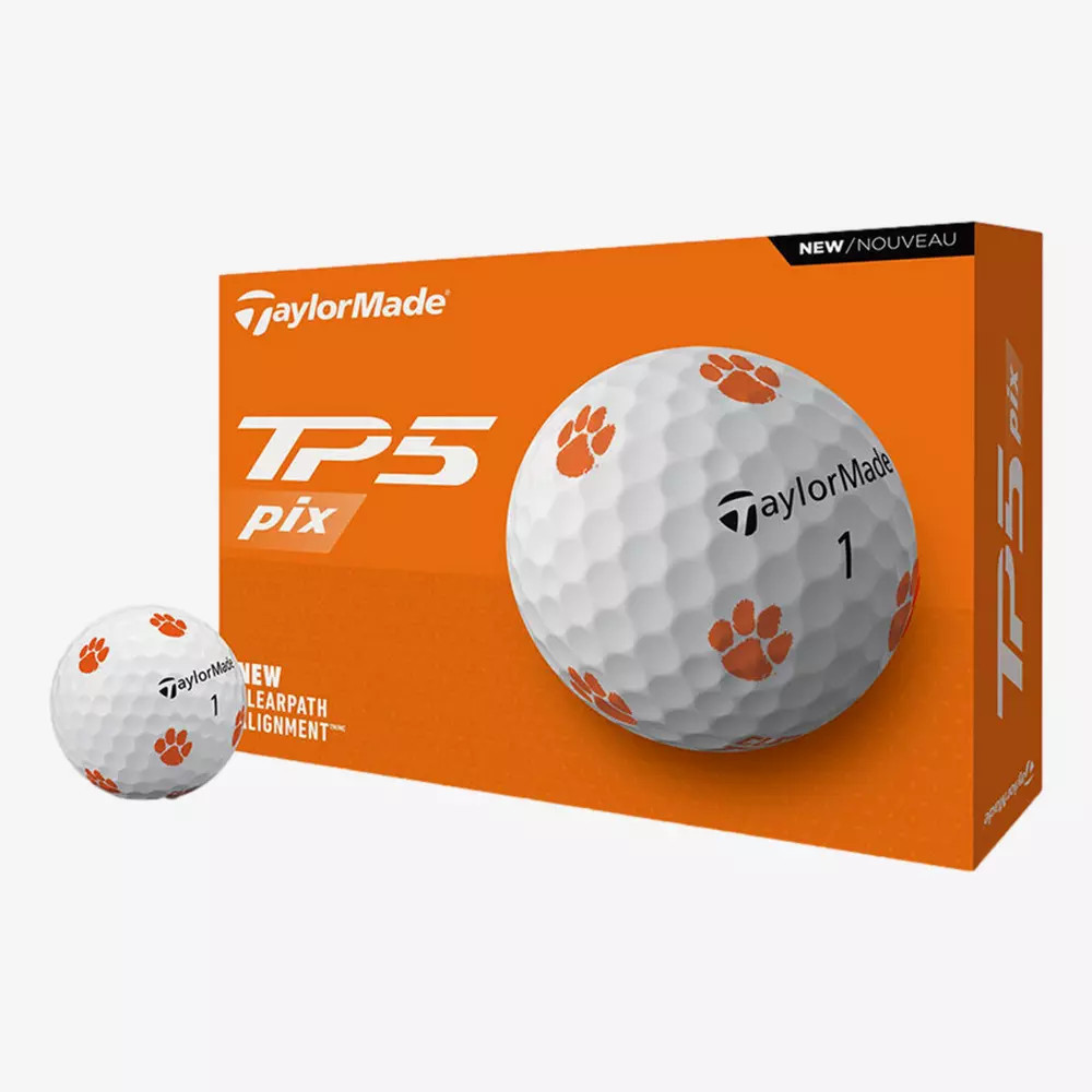 TaylorMade Clemson Tigers TP5 pix Golf Balls | PGA TOUR Superstore