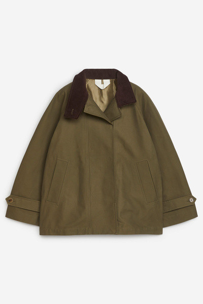 Kurzer Trenchcoat – Khaki – Women – ARKET AT | Arket EU
