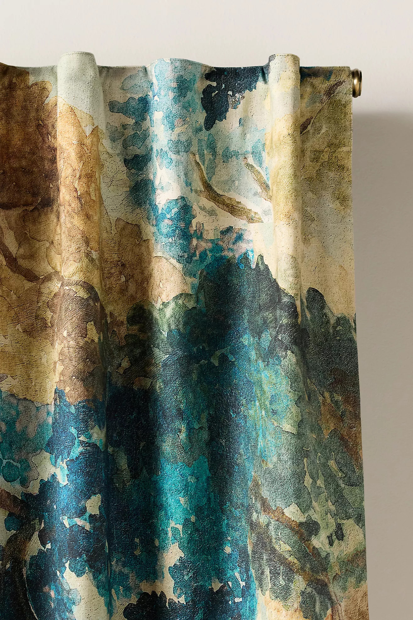 Judarn Printed Cotton Blackout Curtain | Anthropologie (US)