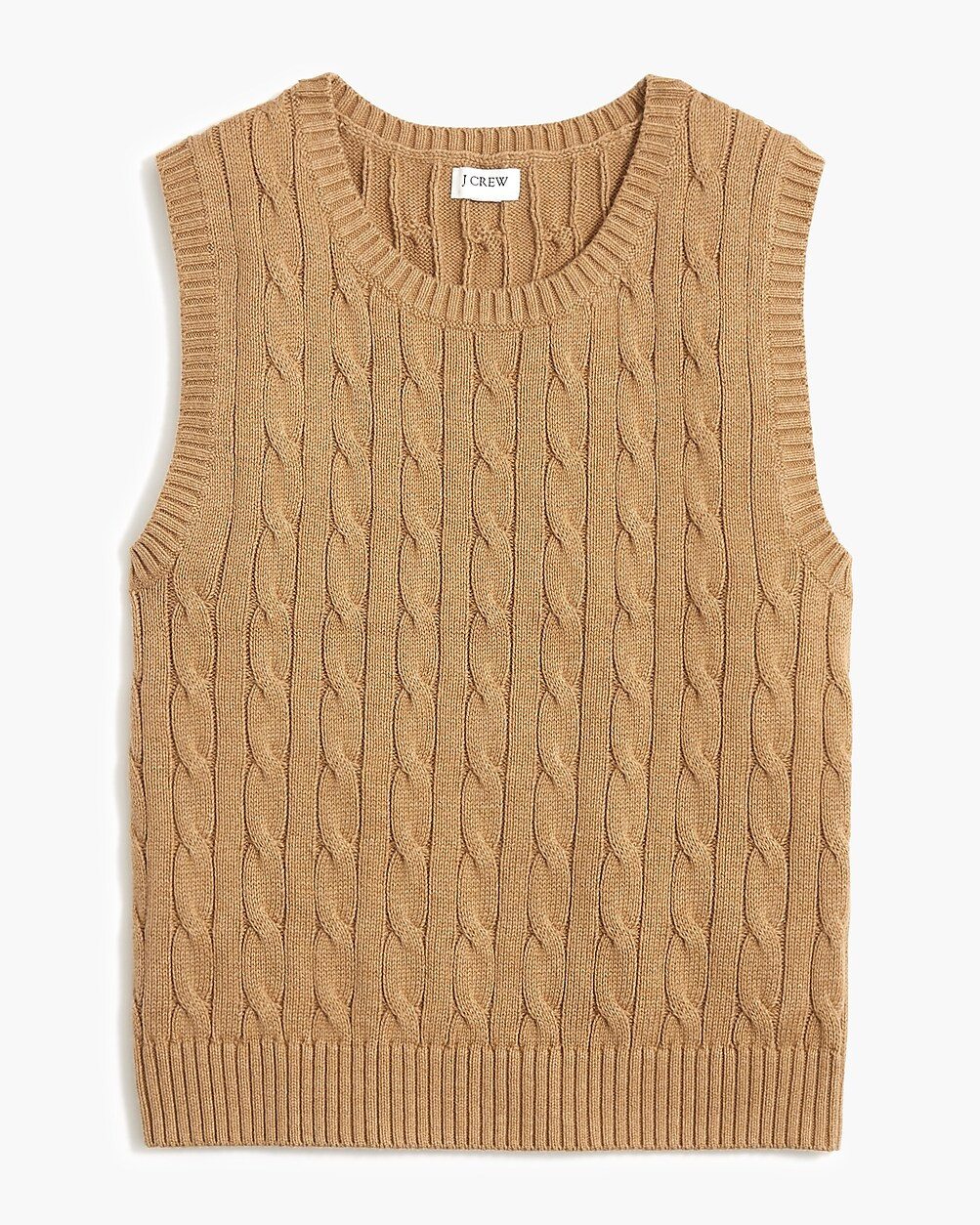 Cable-knit sweater-vest | J.Crew Factory