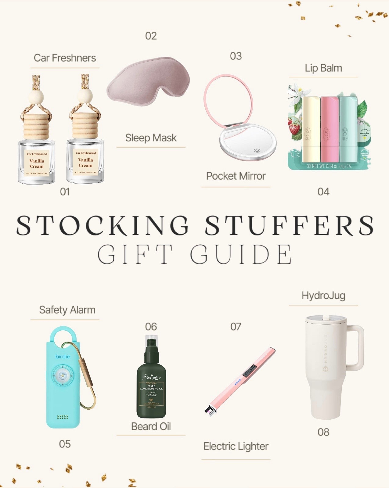 Gift guide, Stocking Stuffer ideas  

#LTKGiftGuide #LTKSeasonal #LTKHoliday