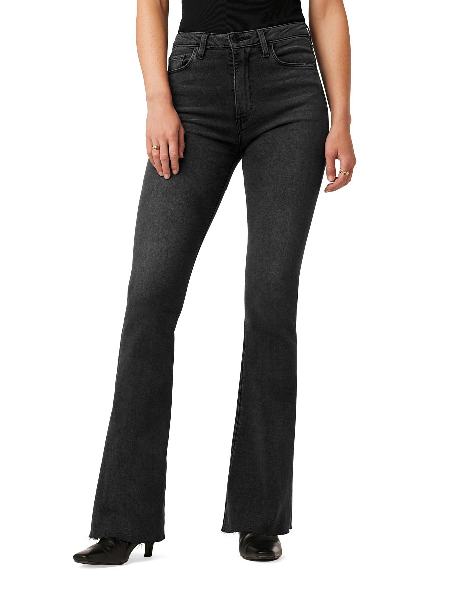 Hudson Jeans Women's Holly High Rise Flare Jeans - Washed Black - Size 31 (10) | Saks Fifth Avenue OFF 5TH