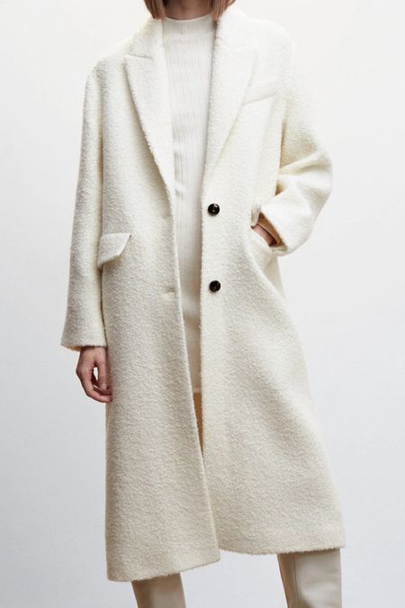 This gorgeous white boucle coat is classic, timeless, and and absolute stunner. 

#LTKstyletip #LTKHoliday #LTKSeasonal