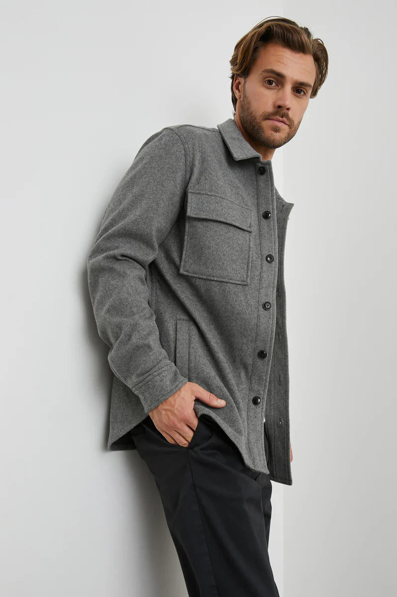 WARNER SHIRT JACKET - GRIMOIRE | Rails
