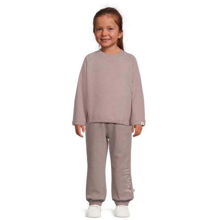 easy-peasy Toddler Girl Fleece Joggers, Sizes 12 Months-5T | Walmart (US)