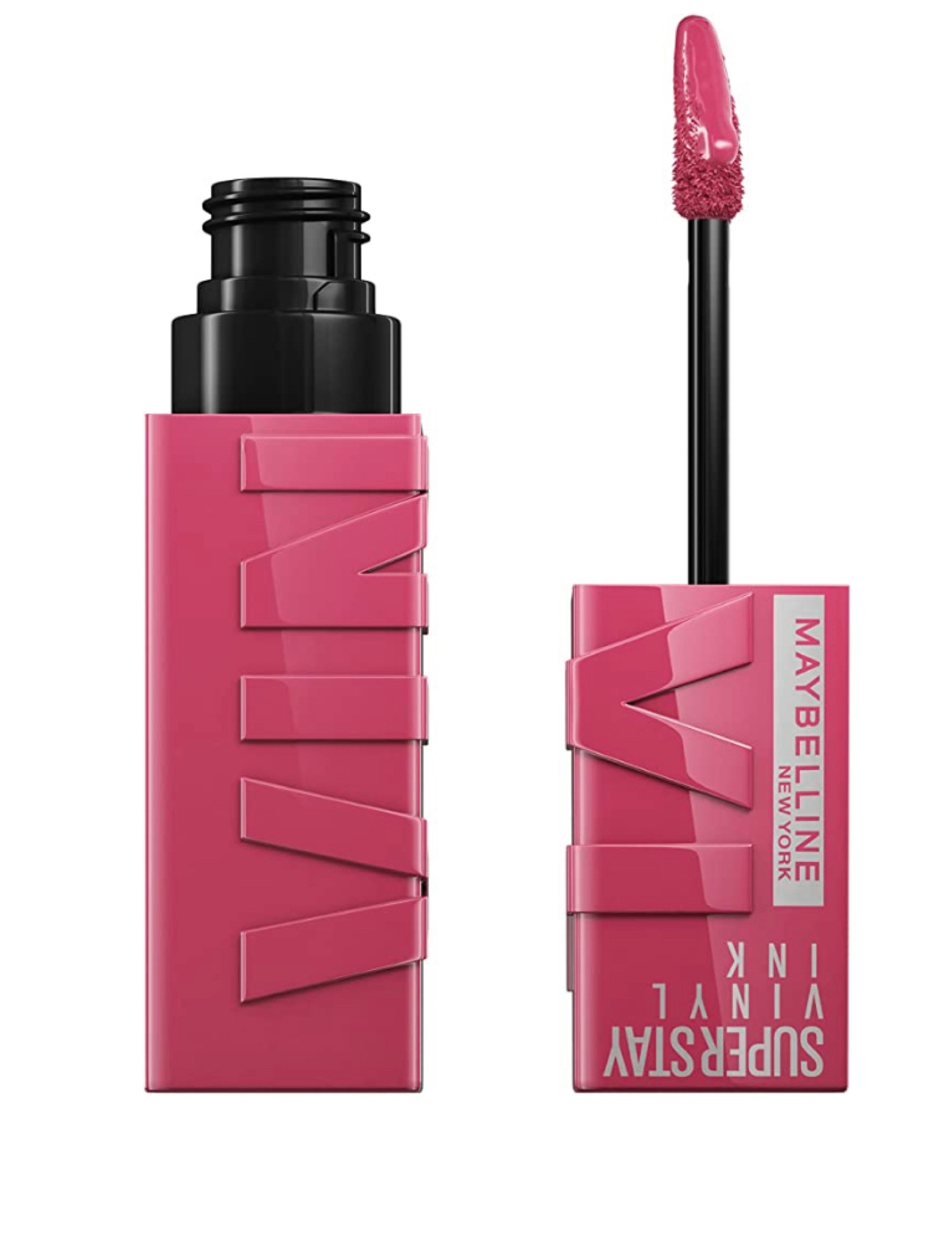 Maybelline Ink Vinyl. Doesn’t budge or feel dry. This is the best price!