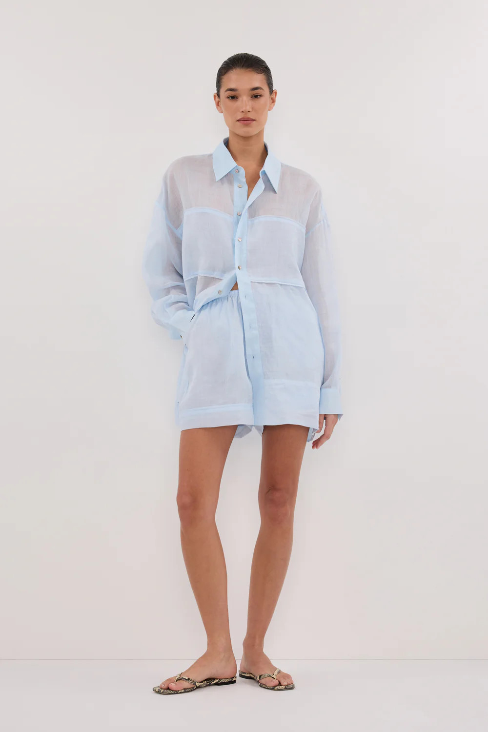 KAI CORNFLOWER RAMIE SHORT | DISSH