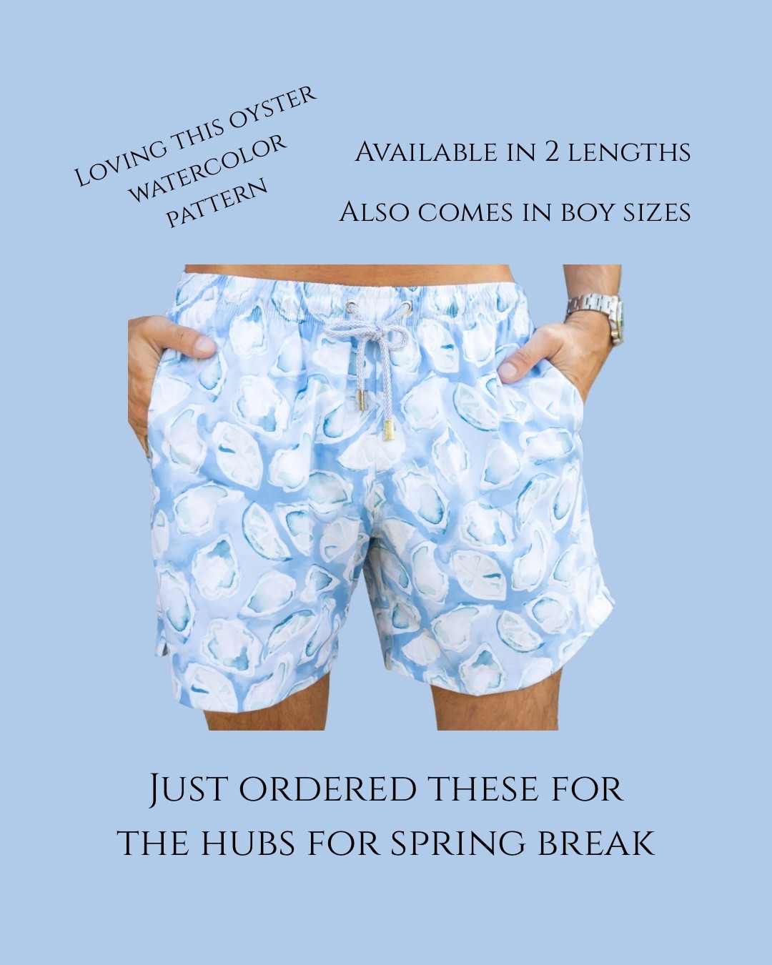 Men’s swim trunks but swim trunks spring break swim 