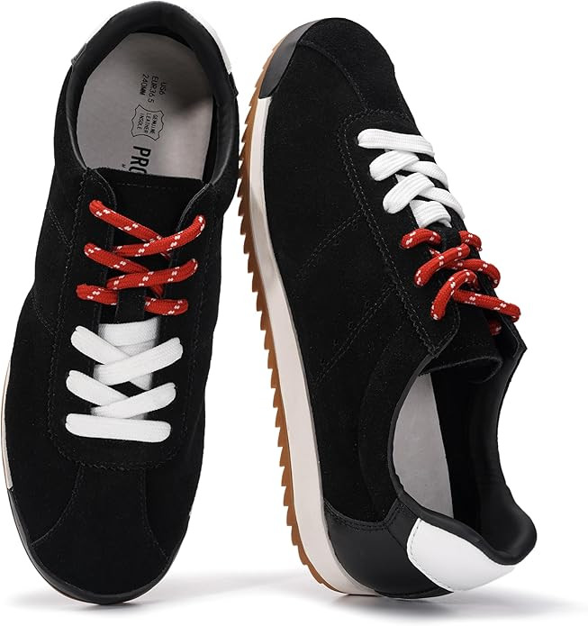 Project Cloud Genuine Leather Sneakers for Women – Womens Sneakers with Memory Foam Insole – ... | Amazon (US)